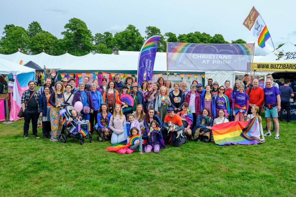 After a 2.2 mile walk, here we are on The Knavesmire in front of our stall